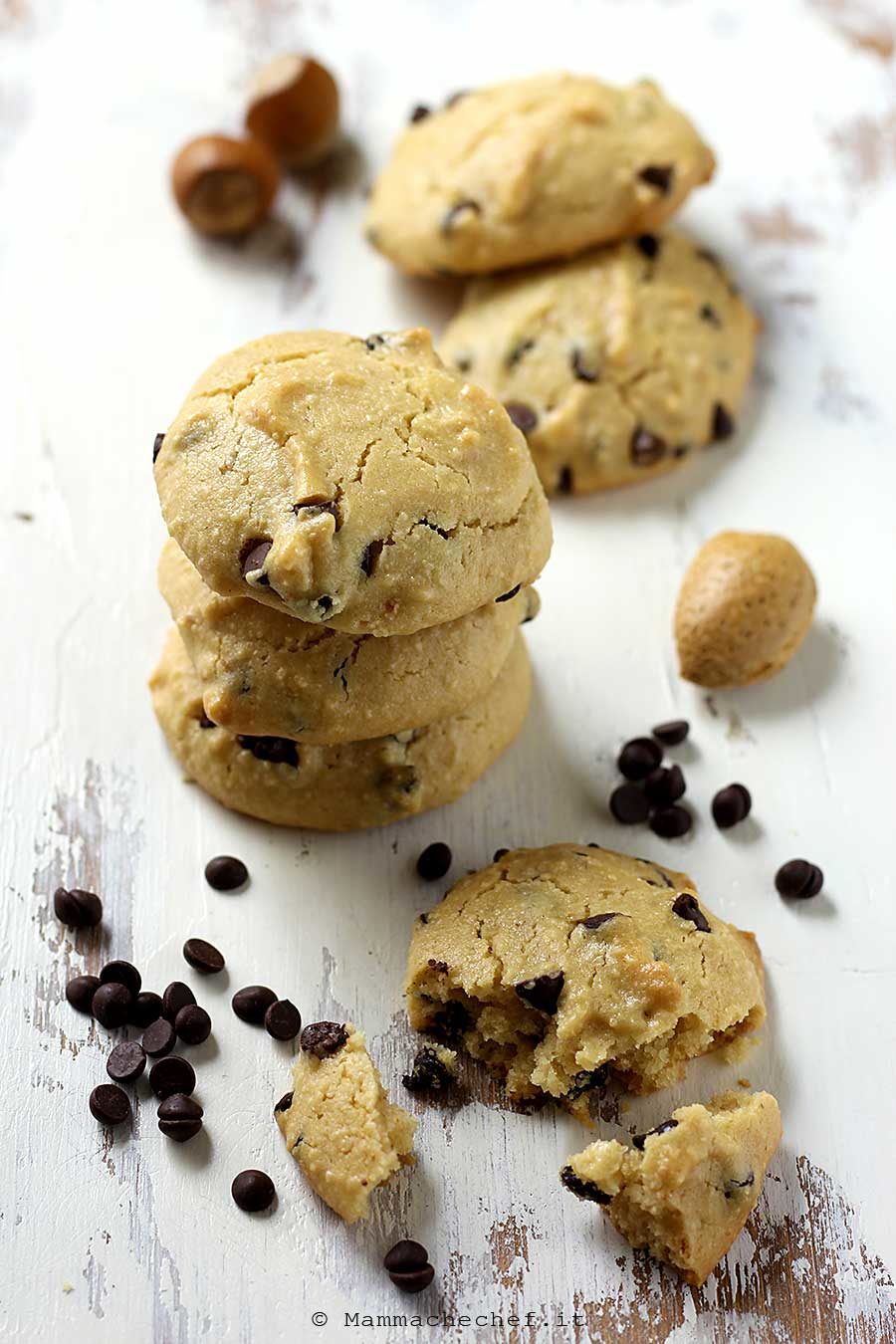 Biscotti Senza Glutine Con Gocce Di Cioccolato Mammachechef